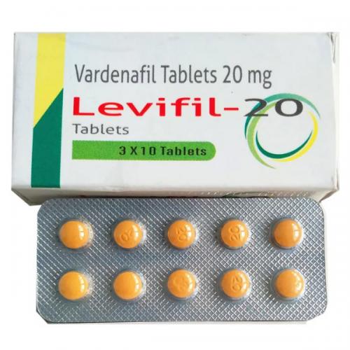盐酸伐地那非片(艾力达)20mg*30片 Vardenafil Levifil 20mg